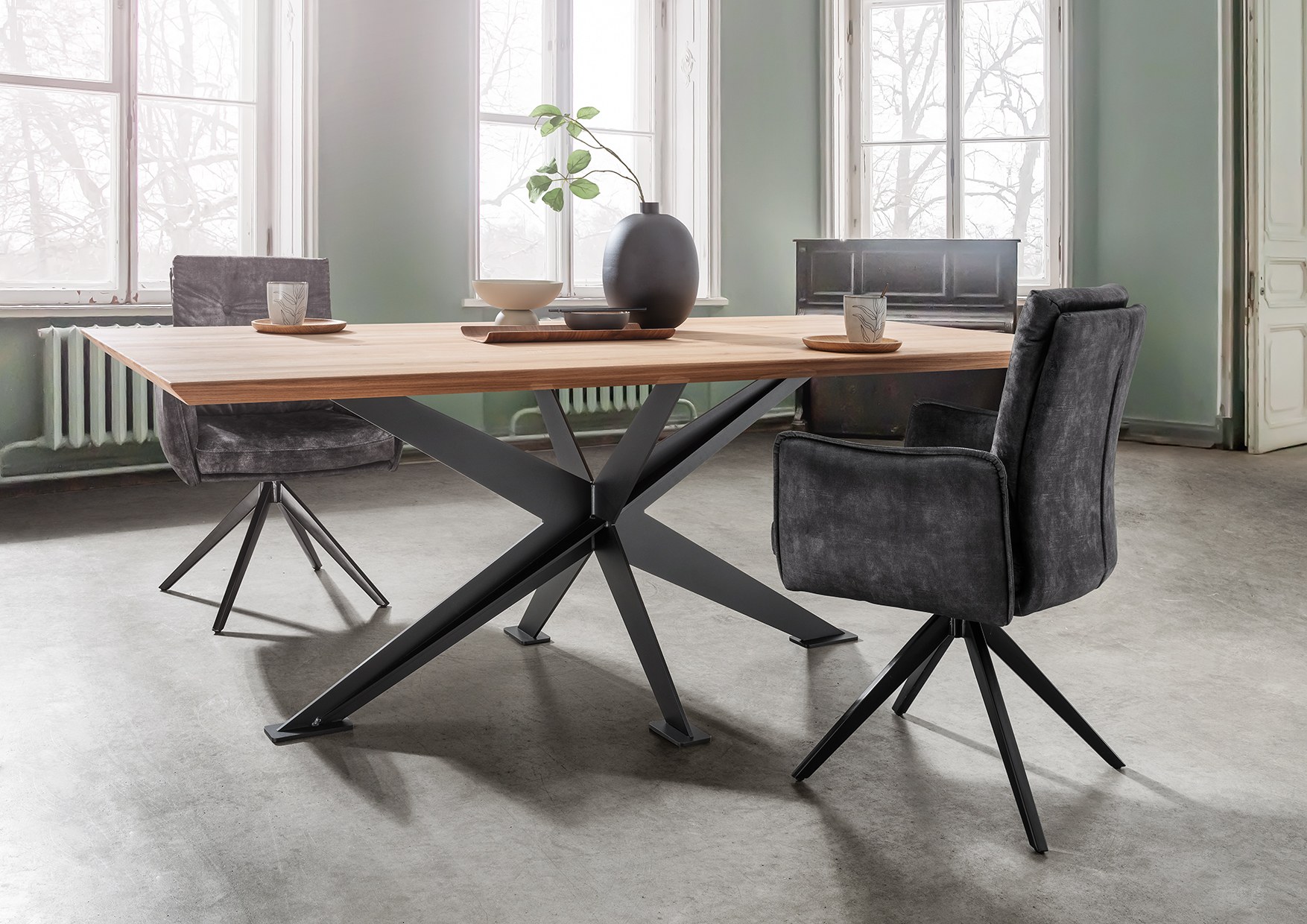 Tisch xgestell ambiente
